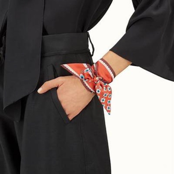 Purse Hair Ribbon Skinny Scarf Set 3/$20 - Picture 10 of 10